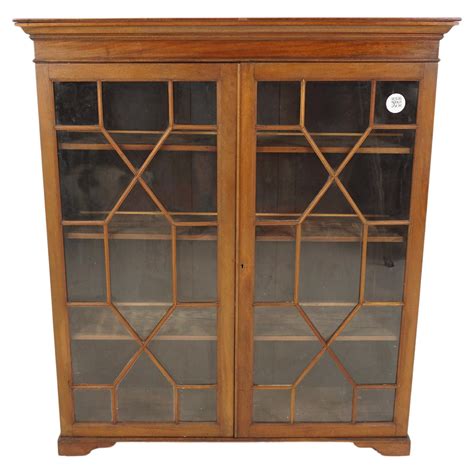 Antique Victorian Display Cabinet Parlor Curio Cabinet Scotland 1880