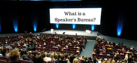What Exactly Is A Speakers Bureau