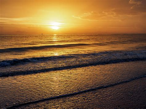 Yellow Gold Sunset Photograph By David Choate Pixels