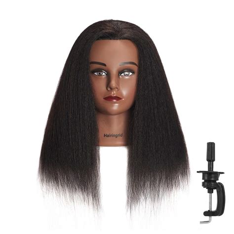 Buy Hairingrid Mannequin Head 14 100 Real Hair Hairdresser
