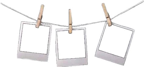 Polaroid Frame Hanging Png Free Logo Image