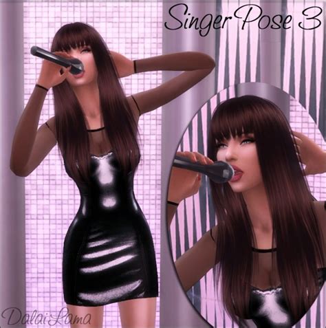 Singer Poses By Dalailama At The Sims Lover Sims 4 Updates