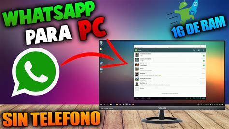 Descargar Whatsapp Gratis Para Pc Sin Tener Celular Descargar Musica