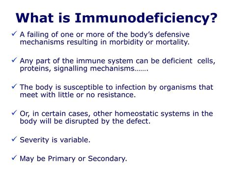 Ppt Immunodeficiencies Powerpoint Presentation Free Download Id