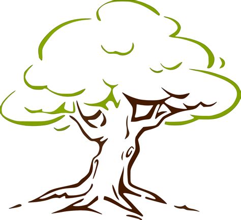 Tree Silhouette Nature Contour Png Picpng