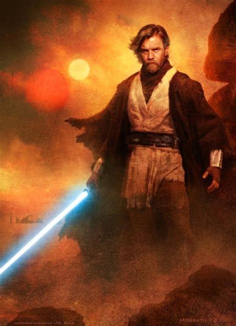 Obi Wan Kenobi Star Wars Star Wars Art