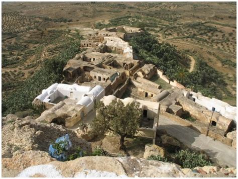 Le Village Berbère Takrouna Tunisie Voyage Tunisie