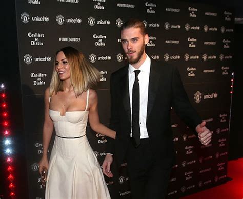 He is the richest goalkeeper in the world at the moment. Man Utd WAGs stun at charity gala | Daily Star