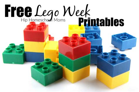 Lego Week Free Printables Hip Homeschool Moms