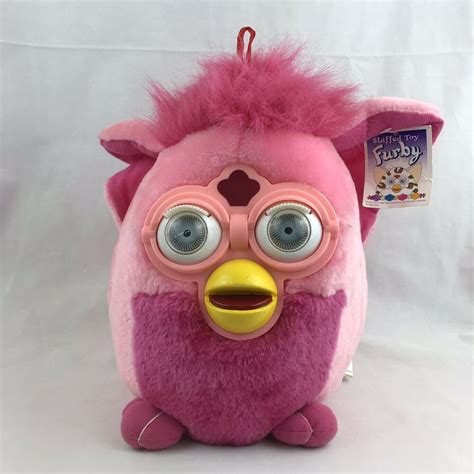 Furby 1999 Stuffed Toy Plush Pink Non Talking 12 Inches Tiger Turtle