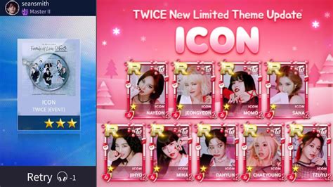 Superstar Jyp Nation Twice Icon 3 Stars Hard Mode Youtube