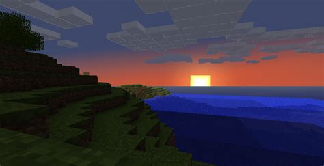 Minecraft Sunset By Danotologist On Deviantart