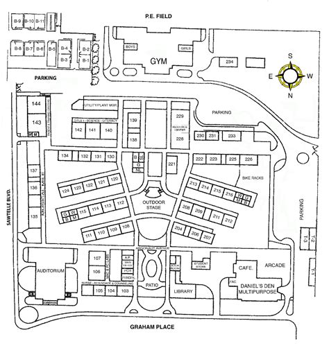 Diamond Bar High School Campus Map Map