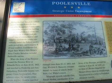 Civil War History Poolesville Md Img2679 A One Room Log Flickr