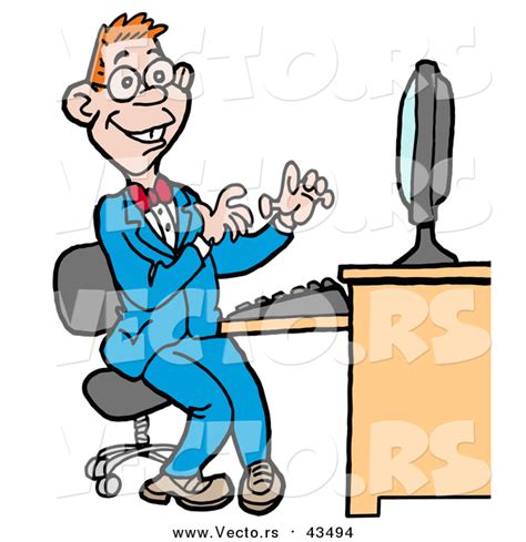 Person On Computer Clipart Free Download On Clipartmag