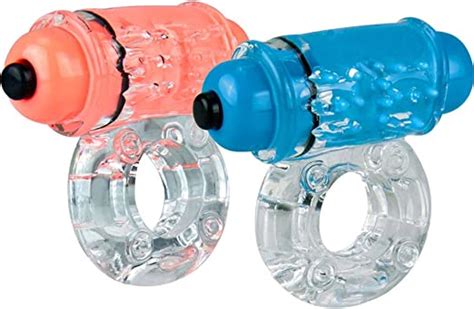 Vibrating Cock Ring With Replaceable Battery Assorted Colors Amazon