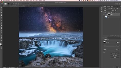 How To Combine And Blend Photos In Photoshop Night Sky