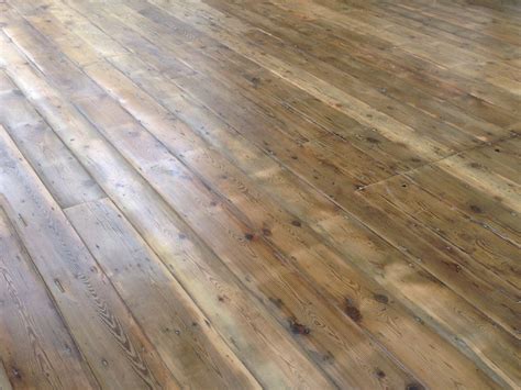 Reclaimed Pine Floors Installed And Finished