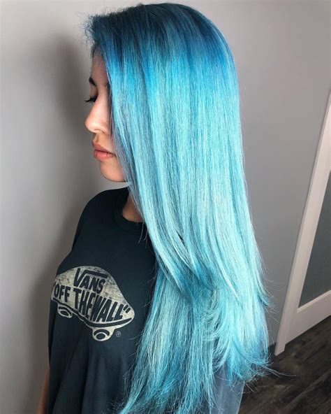 Ice Blue 💎💎💎 The Transition Into Winter Colors Begins Hairdare