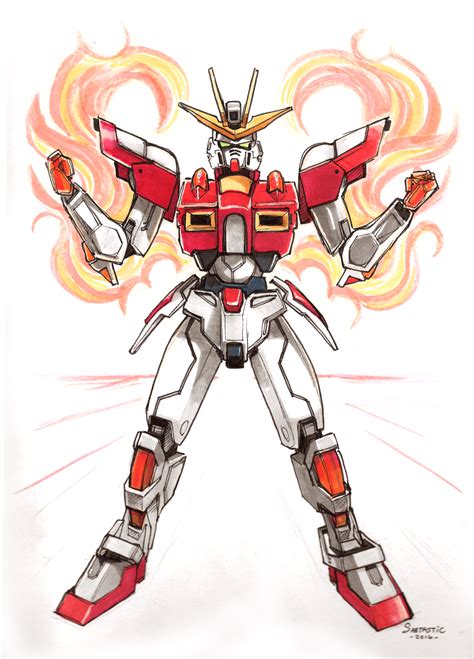 Build Burning Gundam By Sabtastic On Newgrounds