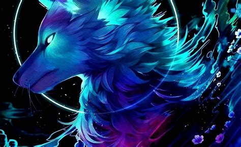 Cool Blue Wolf Wallpapers Wolf Wallpaperspro