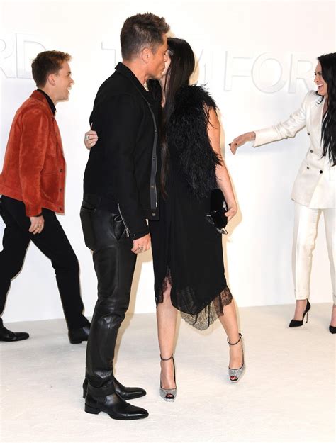 Demi Moore And Rob Lowe Share A Kiss At Fashion Show