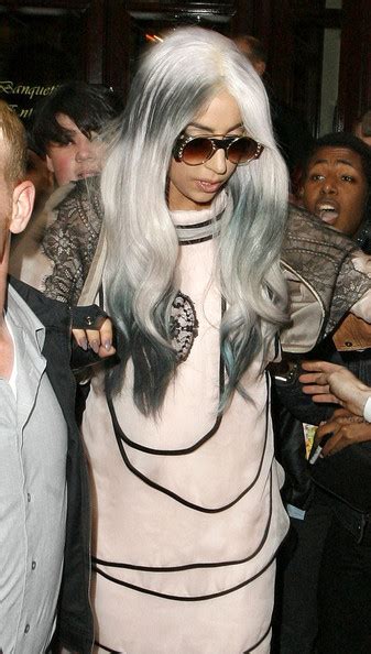 Lady Gaga Gray Hair ~ Fashion And Styles
