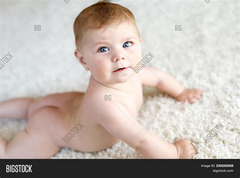 Portrait Cute Baby Image And Photo Free Trial Bigstock