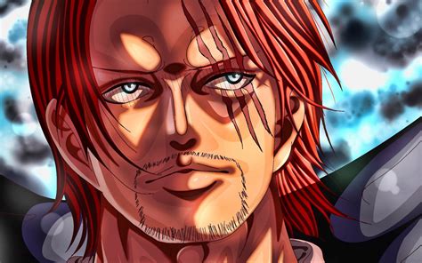 Download Wallpapers Shanks Portrait One Piece Artwork Manga One