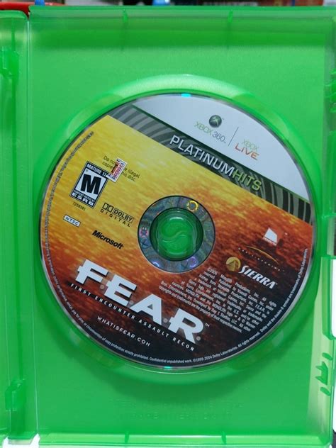 Fear First Encouter Assault Recon Xbox 360 Mercado Livre