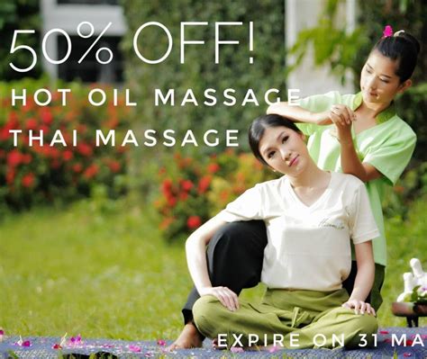 Get 50 Discount For Thai Massage And Hot Oil Massage Before 0830 Pm Masumi Spa