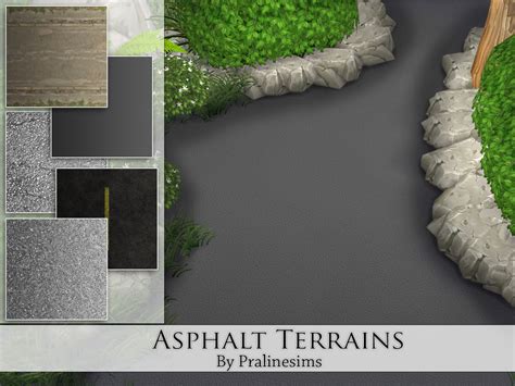 The Sims Resource Asphalt Terrains