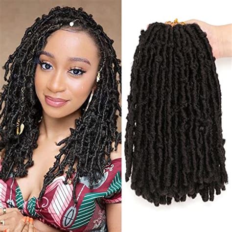 Packs Butterfly Faux Locs Crochet Hair Inch Pre Looped Distressed Locs Soft Locs Crochet