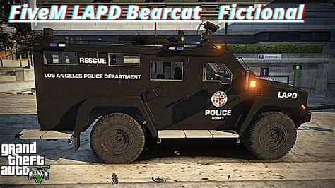 Gta 5 Fivem Lapd Lenco Swat Bearcat Preview Fictional Youtube