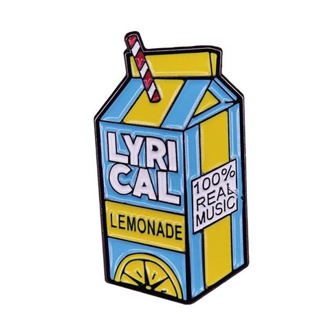 Lyrical Lemonade By Cole Bennett Enamel Pin Distinct Pins