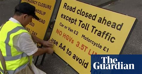 My Own Private Toll Road £150000 To Avoid A Detour On The A431 Transport The Guardian