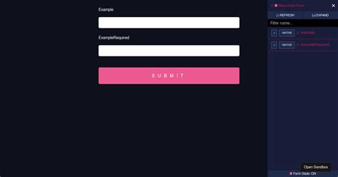 React Hook Form Get Started Ts Forked Codesandbox