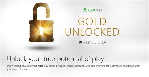 Xbox Live Gold Free This Weekend On Xbox 360
