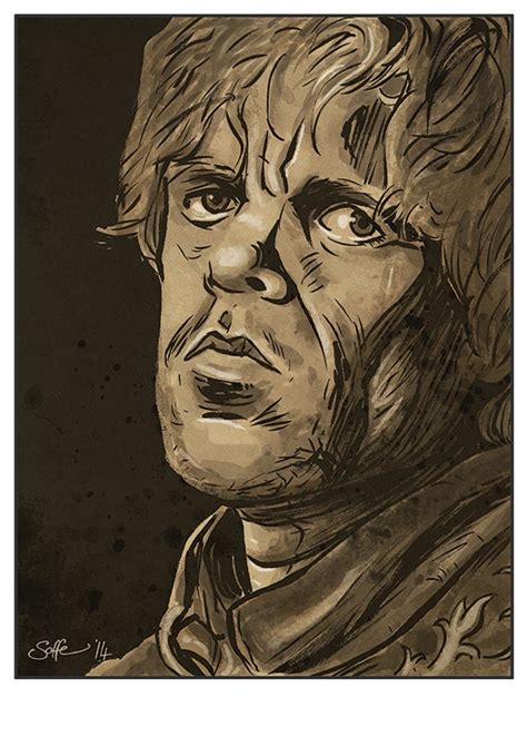 Items Similar To Game Of Thrones Tyrion Lannister Art Print On Etsy