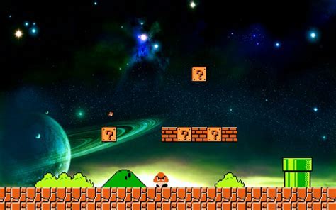 Free Download S1600hd 3d Super Mario Galaxy Wallpaper Mario Achtergrond