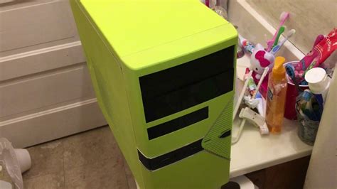 Custom Cheap Pc Case Painting Youtube