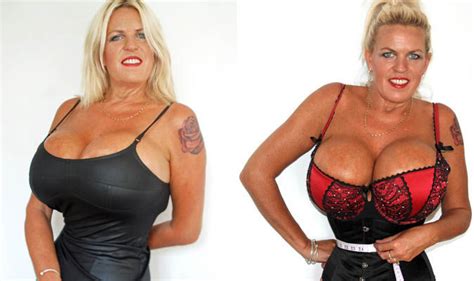 Grandmother With Biggest Breast In UK Wears Corset For 12 Hours A Day