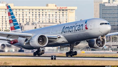 N731an American Airlines Boeing 777 300er At Los Angeles Intl Photo