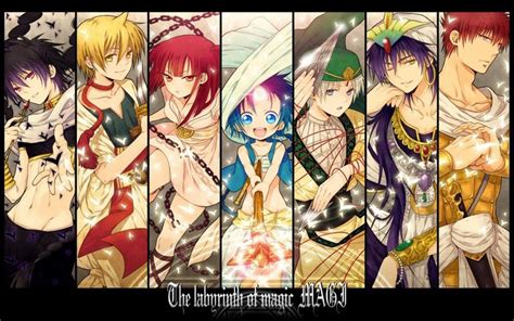 Anime I Love แนะนำอนิเมะ The Labyrinth Of Magic Magi เรื่องนี้ ชื่อ