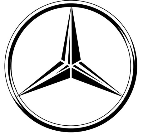 High Resolution Transparent Background Mercedes Benz Logo Png