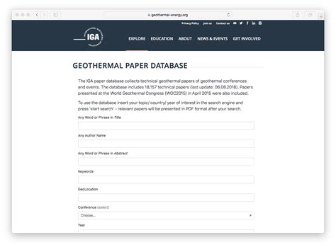 ⚡ Geothermal Energy Paper Research Paper On Geothermal Energy 2022 10 30