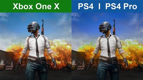 Playerunknowns Battlegrounds Xbox One X Vs Ps4 Pro