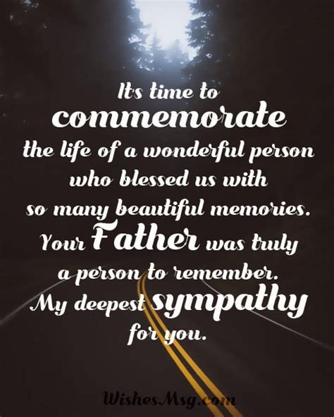 What to say sympathy loss of father. Condolence Messages On Death Of Father - Sympathy Quotes ...