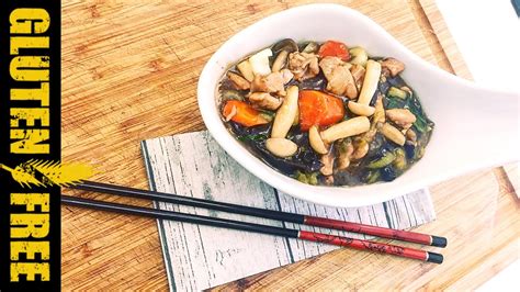 @ chewthisup.com · a healthy spin on chinese comfort food :: Chinese chicken with mushrooms - gluten free food - YouTube