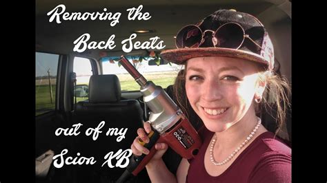 Removing The Back Seats From My 2005 Scion Xb Youtube